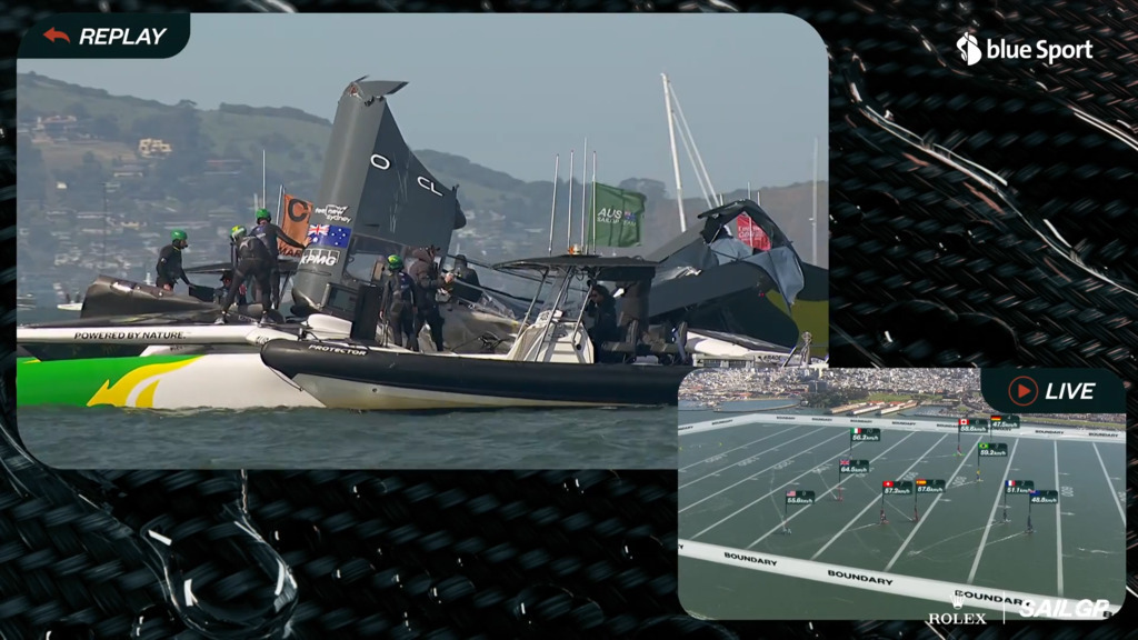 Mastbruch-Schock für Mitfavorit Australien