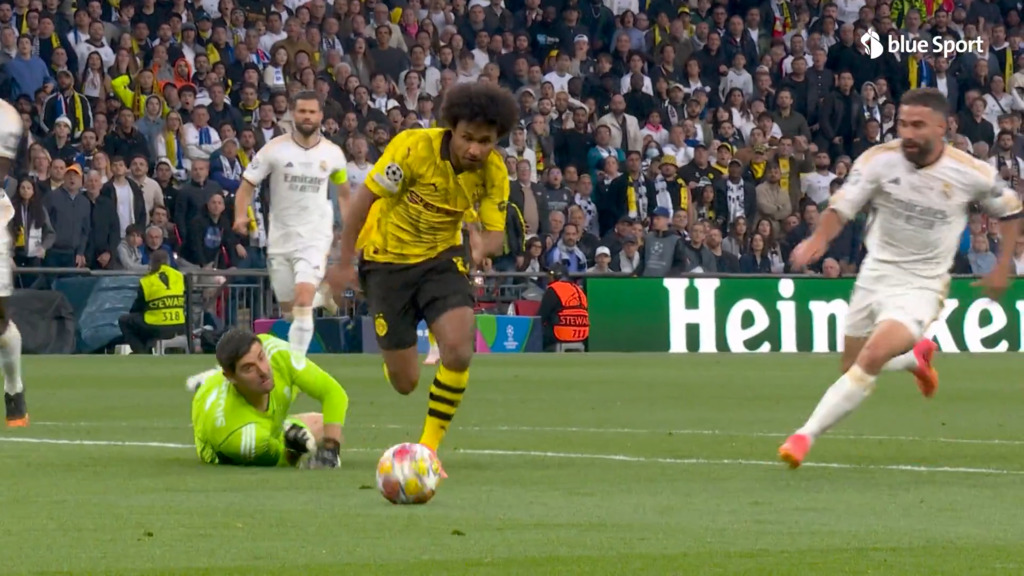 Adeyemi scheitert vor Courtois