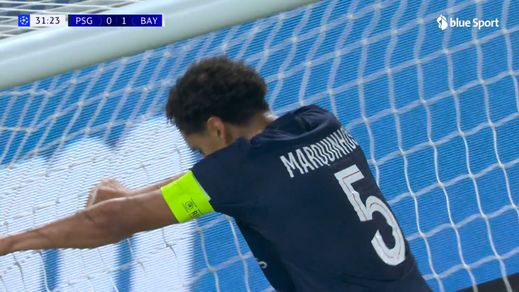 32. Minute: Marquinhos patzt, Diaz schlägt erneut zu – die Bayern bauen die Führung aus