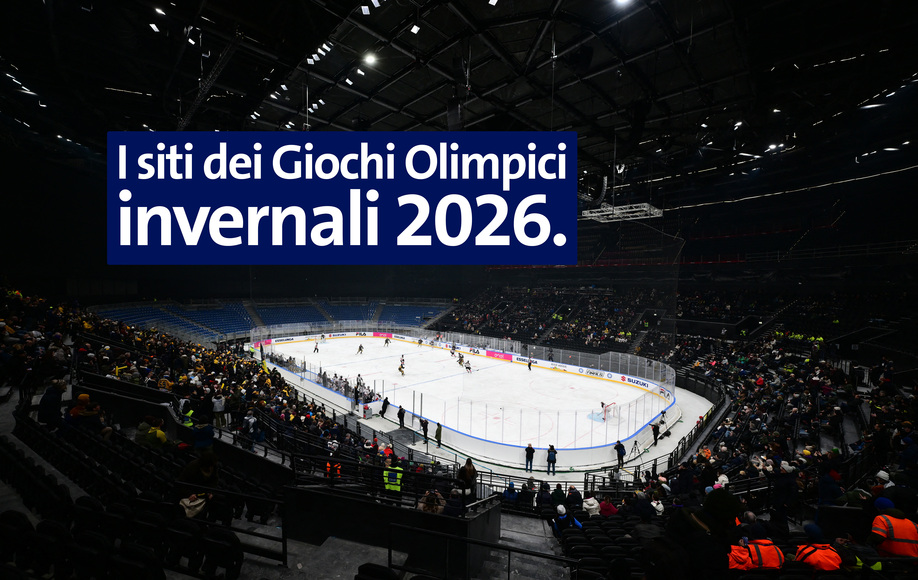 I siti dei Giochi Olimpici invernali 2026