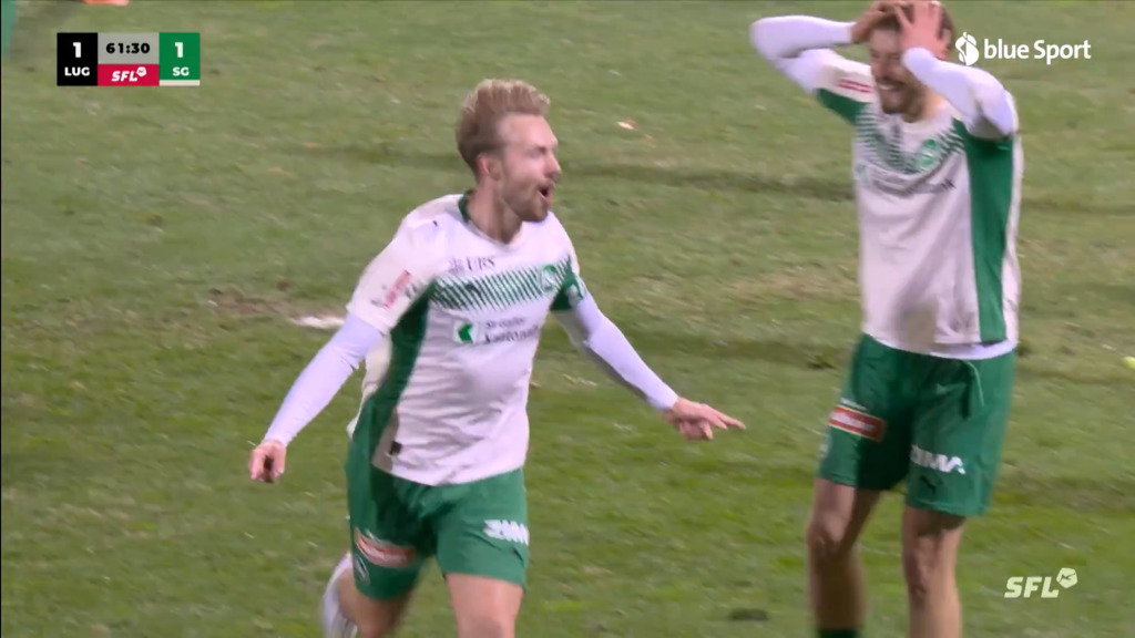 Daschner zaubert und schiesst St.Gallen in Führung