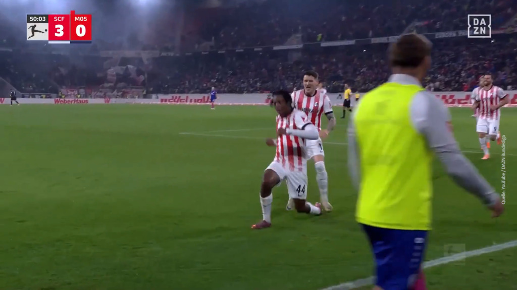 Manzambi trifft für Freiburg gegen Mainz