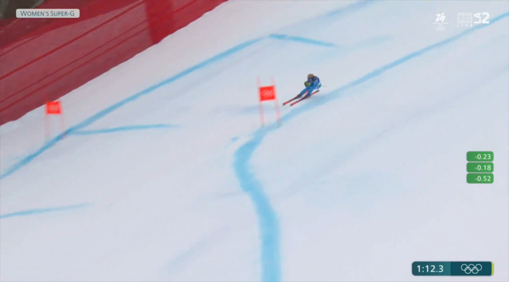 L'incredibile prestazione di Brignone