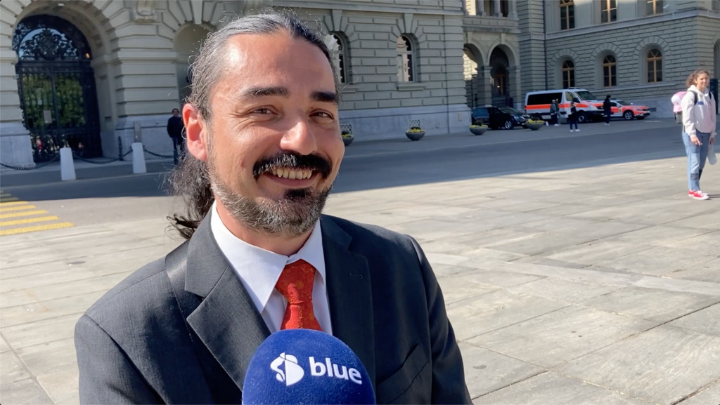 Klimadebatte im Bundeshaus: Für diesen Tag hat Guillermo Fernandez 39 Tage gehungert