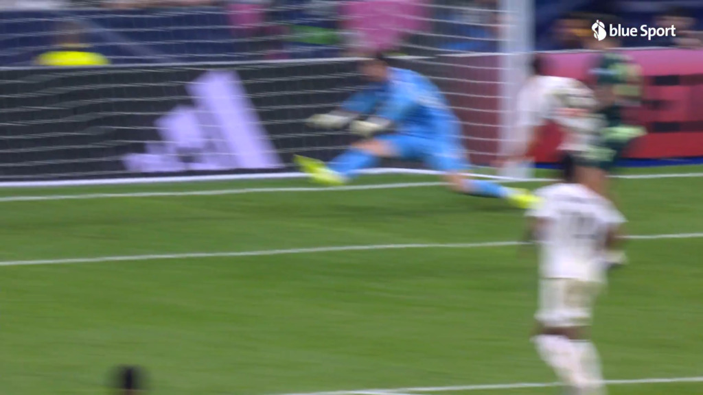 Courtois hält Real mit Mega-Reflex die Null