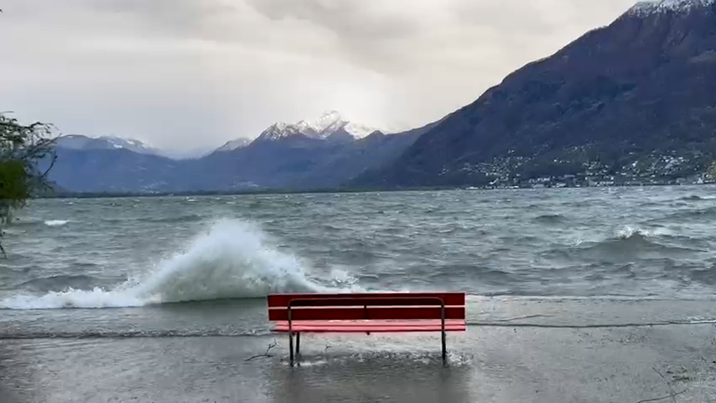 Meteo // Im Tessin weht ein starker Wind – erreicht bis zu 80 km/h
