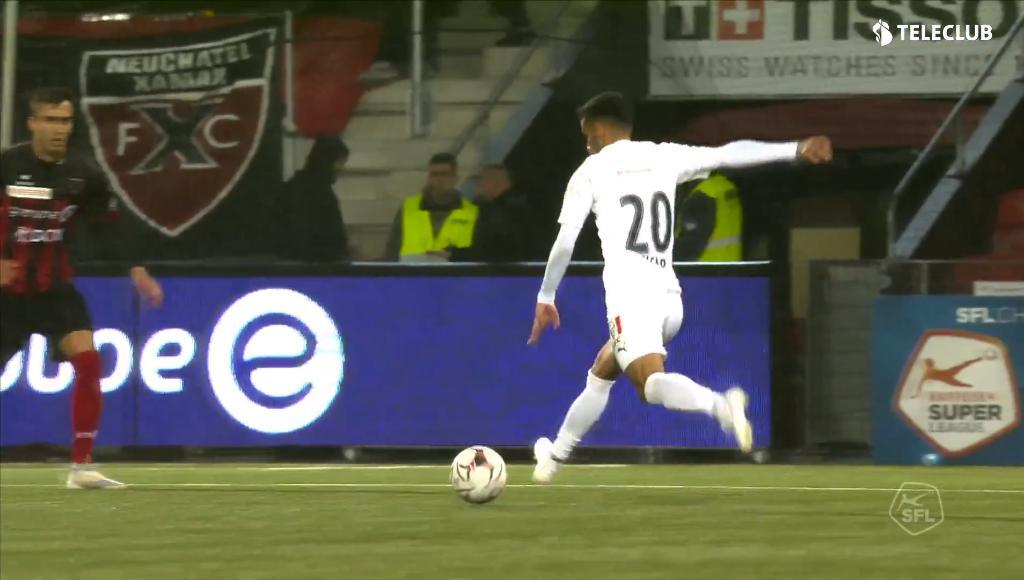 Tasar bringt Servette mit einem Traumtor in Führung