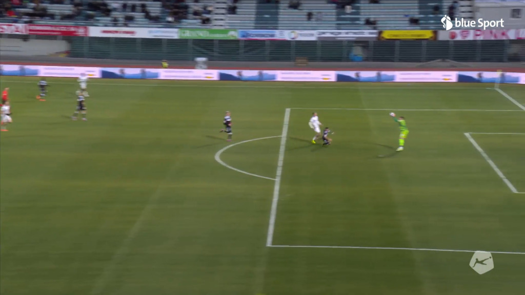 61. Minute: Burger verpasst das Anschlusstor