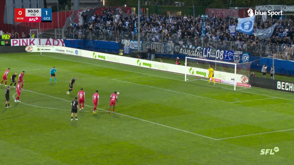 91. Minute: Kapino pariert Frey-Elfer