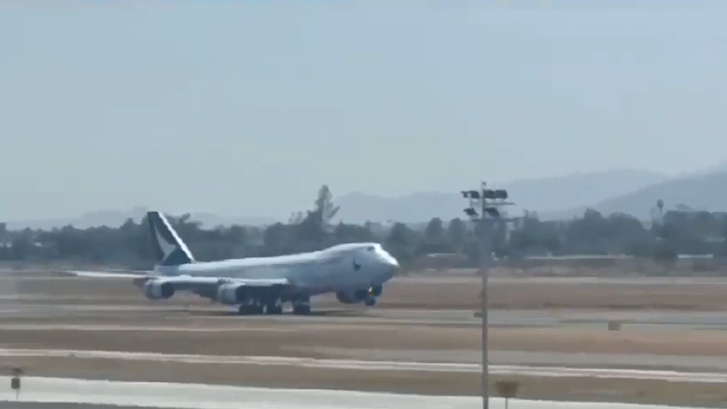 Harte Landung der «Queen of the Skies» – Boeing 747 macht zweimal boing