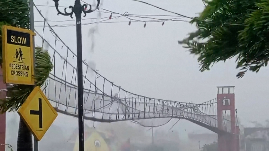 Zerstörerischer Wirbelsturm: Supertaifun «Fung-Wong» fegt über die Philippinen