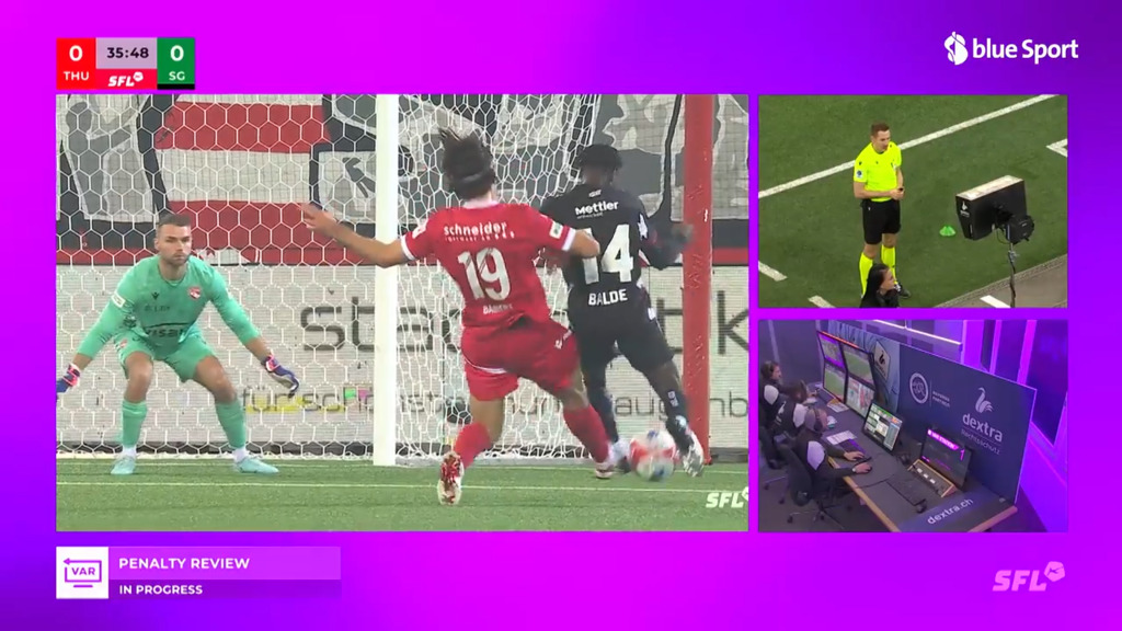 37. Minute: Görtler schiesst St. Gallen in Führung