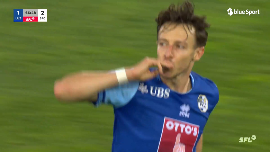 Winkler verkürzt für den FC Luzern