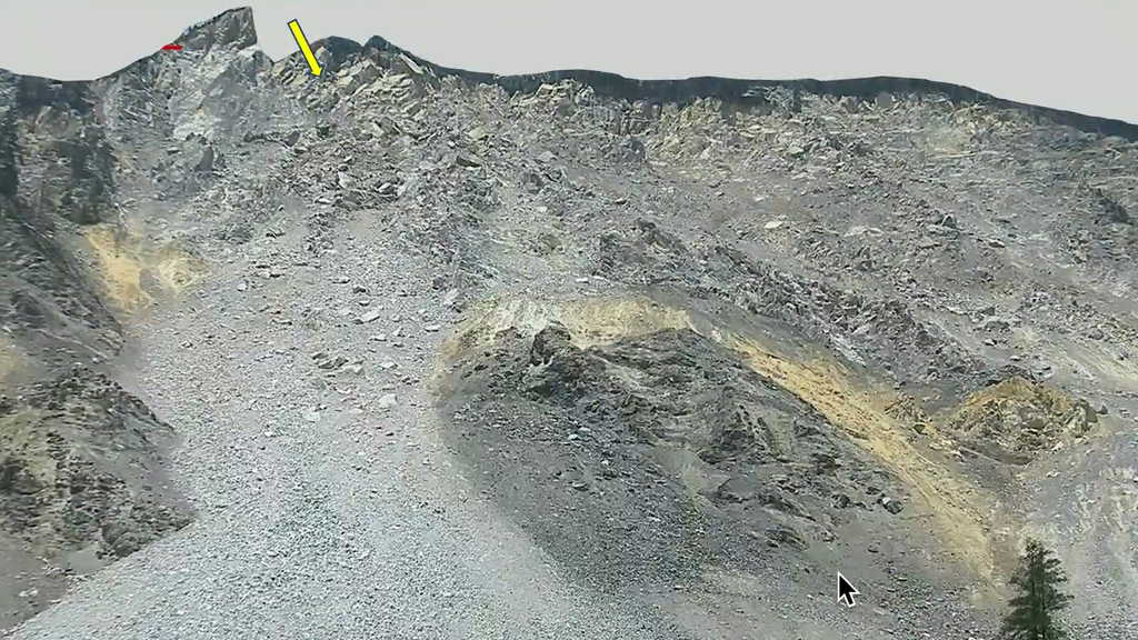 Der Brienzer Hangrutsch im Zeitraffer