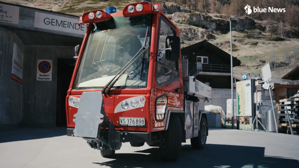 Zu Besuch beim vielleicht kleinsten Feuerwehrauto der Welt