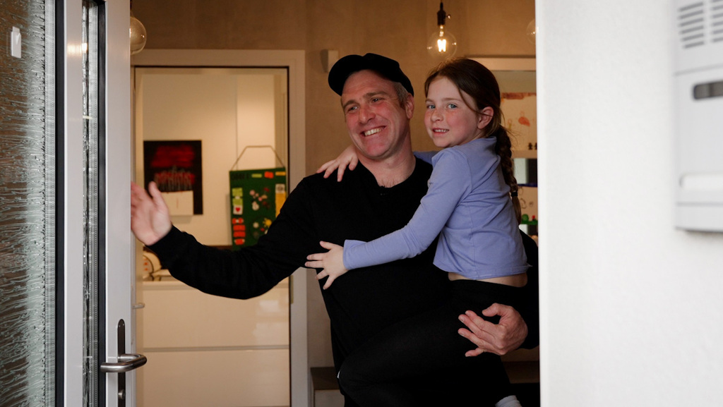 Exklusiv für blue Sport öffnet Croci-Torti seine Haustür