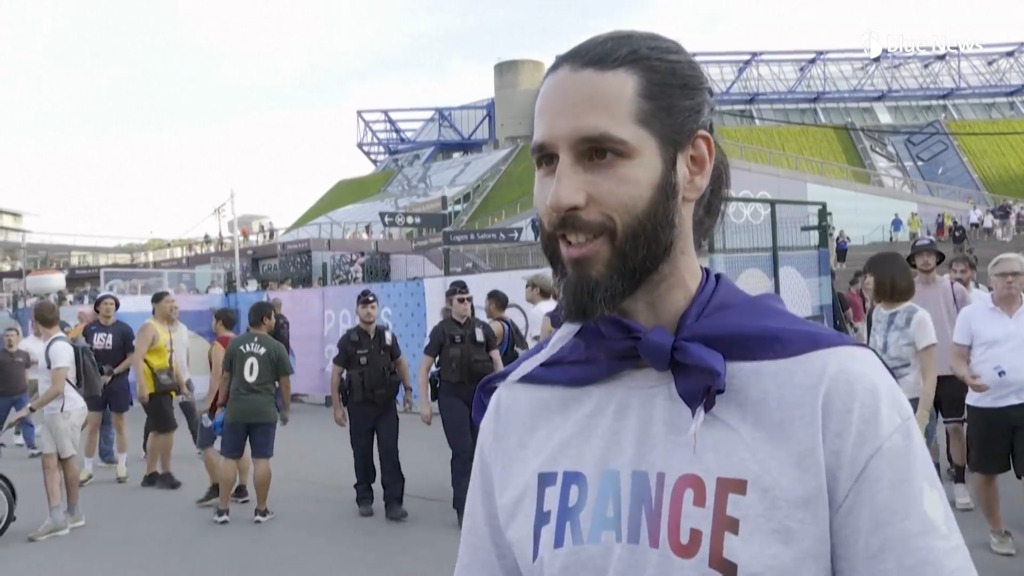 Paris 2024 - Basketball : le joie des français après la victoire face au Canada