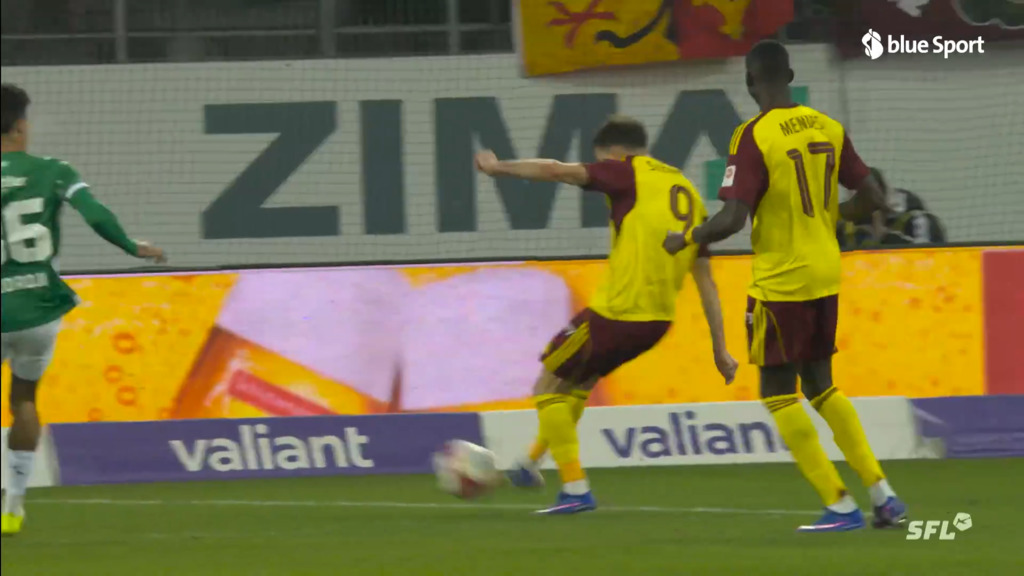 Guillemenot trifft 50 Sekunden nach der Pause zum 1:2