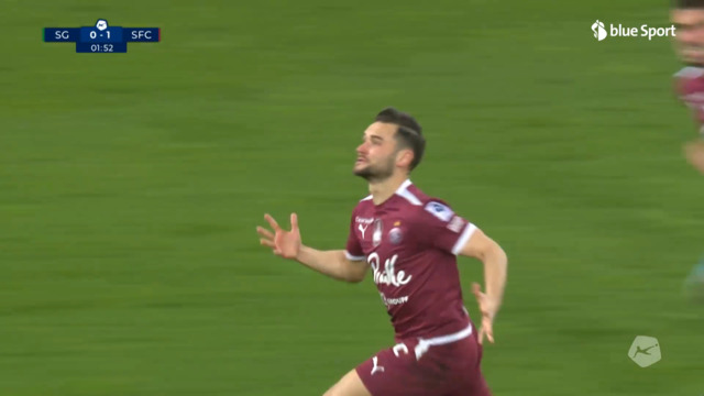 2. Minute: Servettes Blitzstart durch Schalk