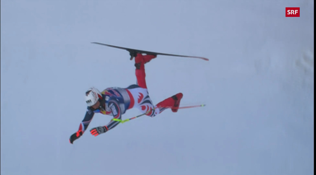 Franzose Caillot stürzt im Kitzbühel-Training schwer