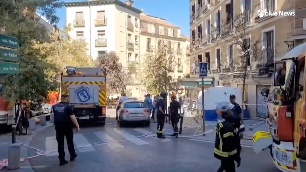 Madrid : disparus et blessés après l'effondrement d'un immeuble