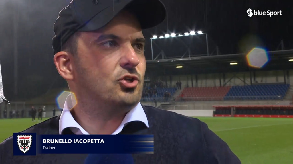 Aarau-Trainer Iacopetta: «Es sind unglaubliche Emotionen»