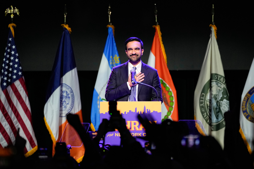 Zohran Mamdani, nouveau maire de New York