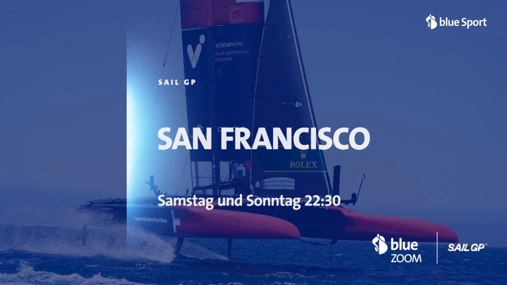 Das Segelspektakel von San Francisco auf blue Zoom 