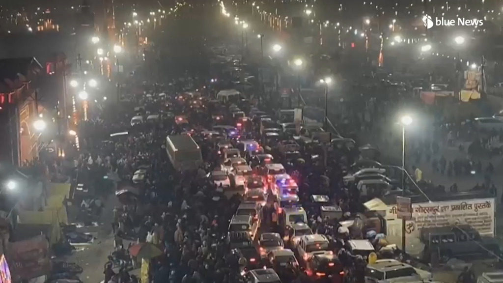 Bousculade meutrière au pèlerinage géant hindou de la Kumbh Mela