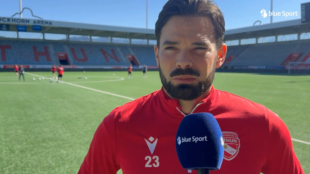 Thun-Captain Marco Bürki: «Der Druck ist in der Kabine nie ein Thema»