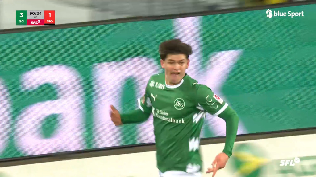 19-jähriges FCSG-Juwel Besio macht den Deckel drauf