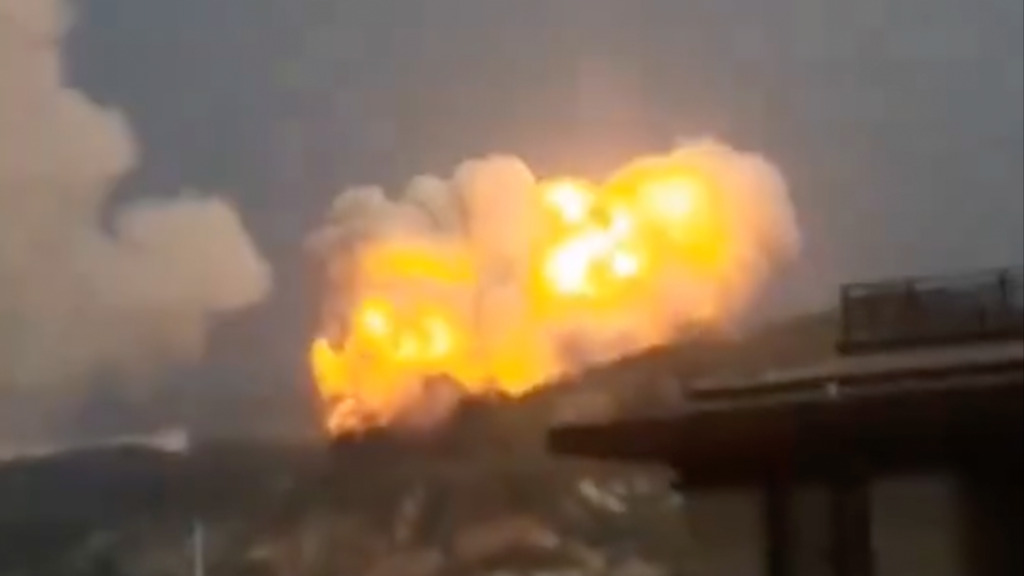 Missglückter Raketentest: Chinesische Rakete hebt versehentlich ab und explodiert