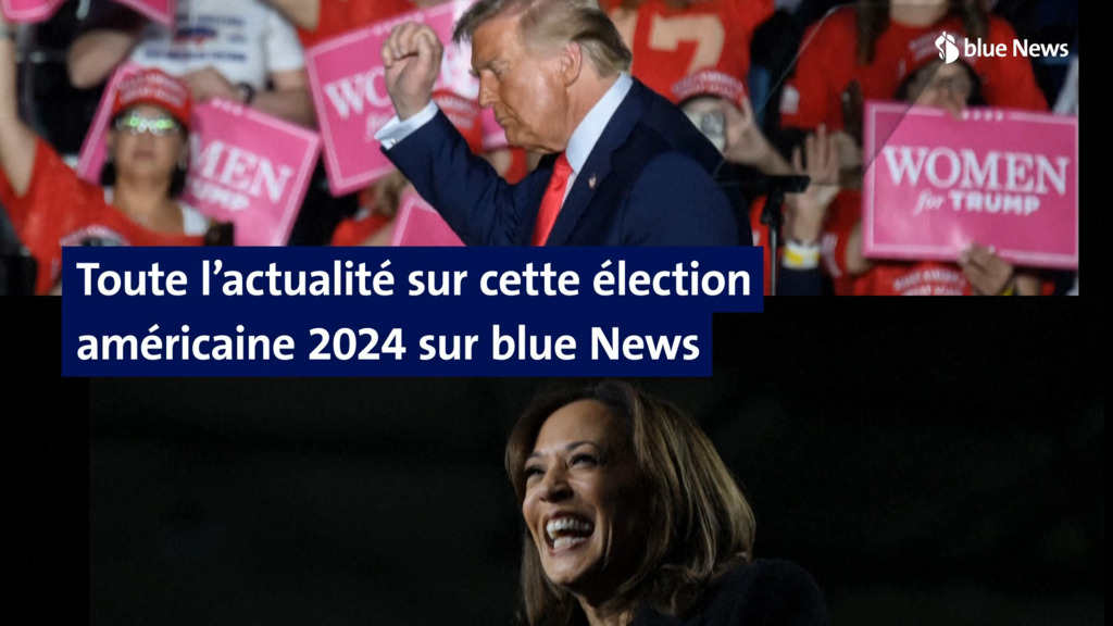 Trump et Harris 