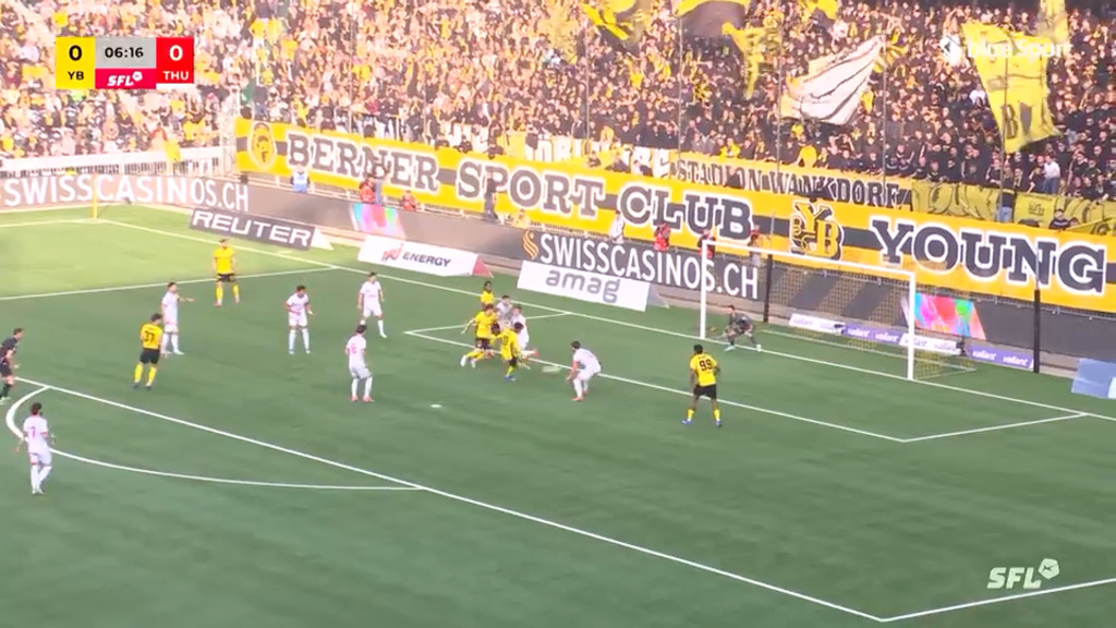 7. Minute: Sanches bringt YB in Front