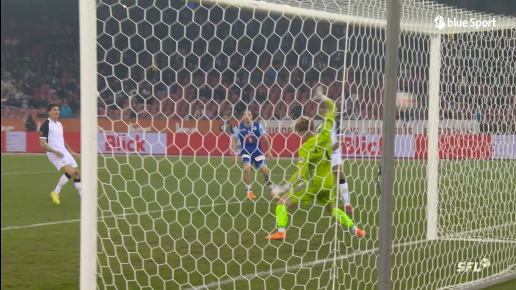 Phateon mit dem Ausgleich für den FCZ