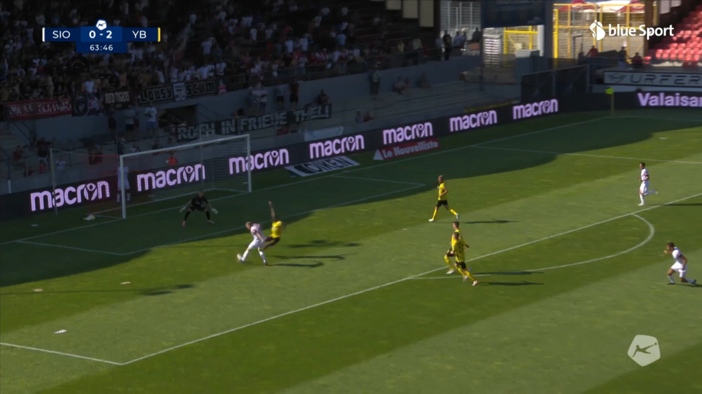 64. Minute: Karlen scheitert an Von Ballmoos