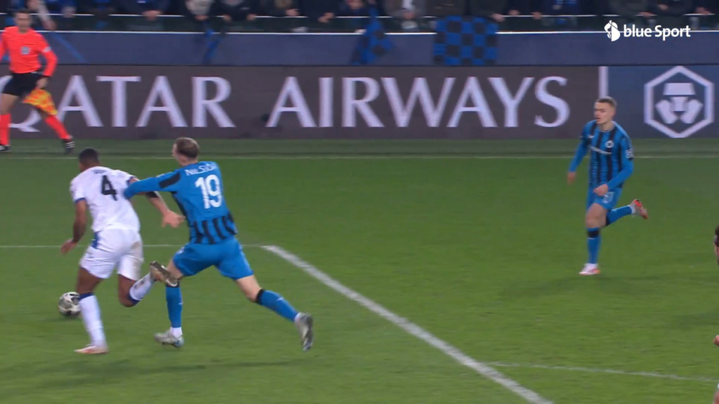Umstrittener Penalty sichert Brügge gegen Atalanta den Sieg