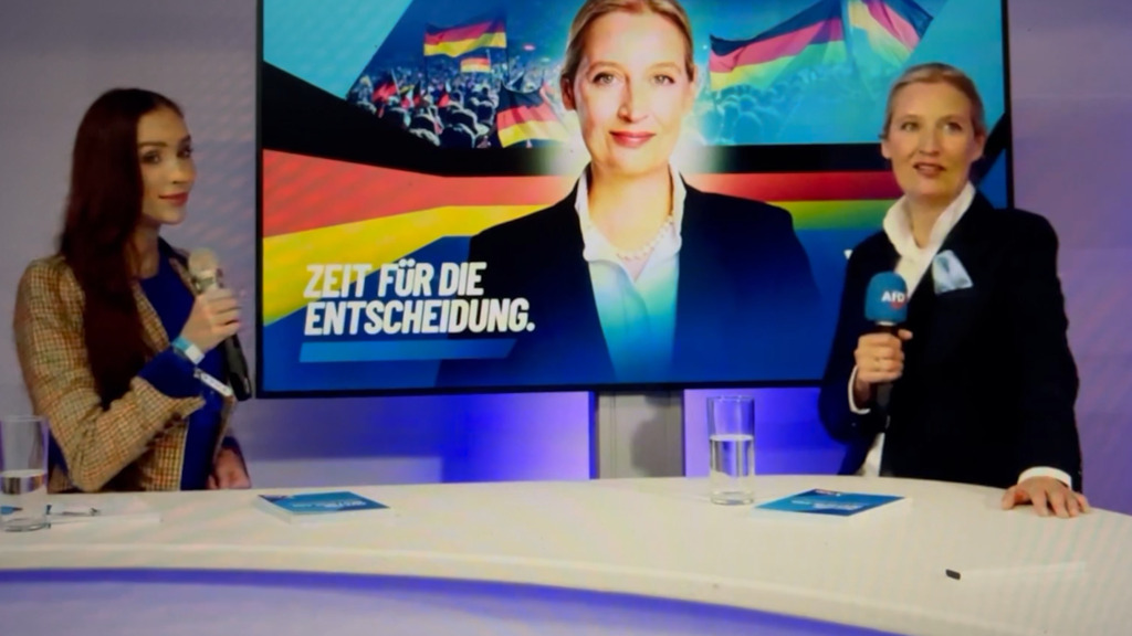 «Sorgt da mal für Ruhe» – Weidel bei AfD-TV