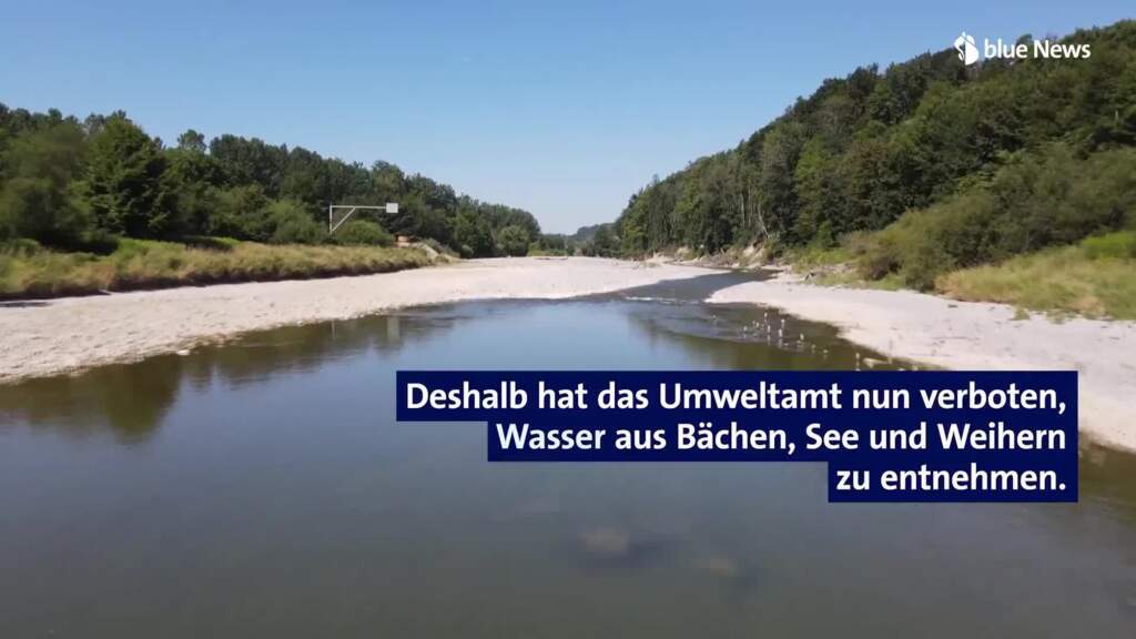 Trockenheit setzt der Thur zu