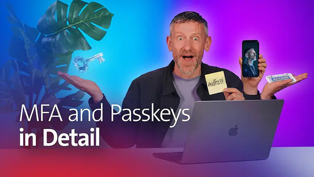 Sicherheit im Netz - Passkeys und MFA