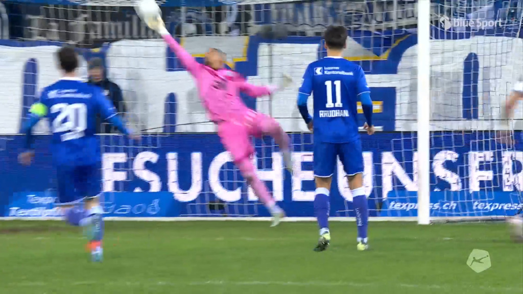 Osigwe verhindert den Luzerner Anschlusstreffer