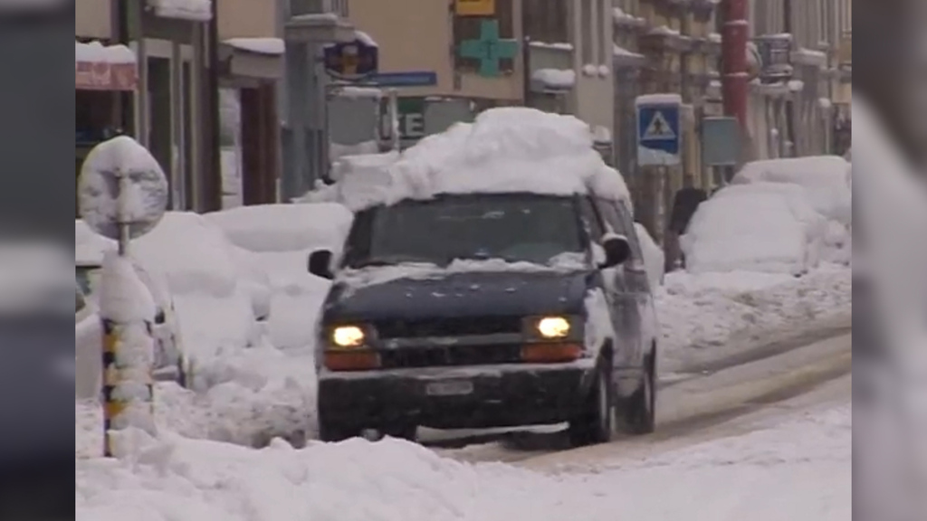 Als die Schweiz im März 2006 im Rekordschnee versank