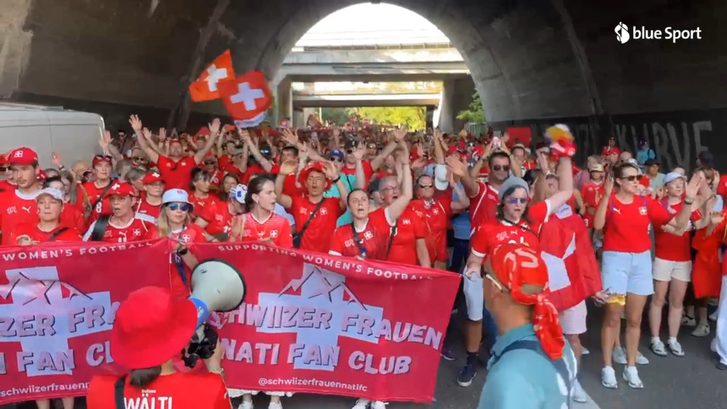 «Hopp Schwiiz!» – Der Nati-Fanmarsch erreicht das Joggeli
