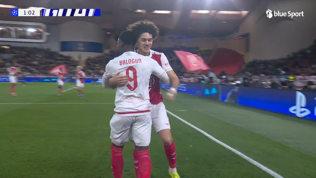 Balogun nickt ein und trifft zur frühen Führung für Monaco
