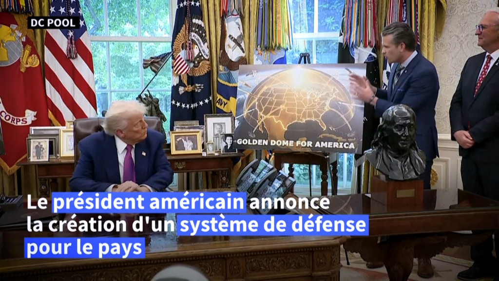 Trump annonce la construction d'un bouclier anti-missiles 