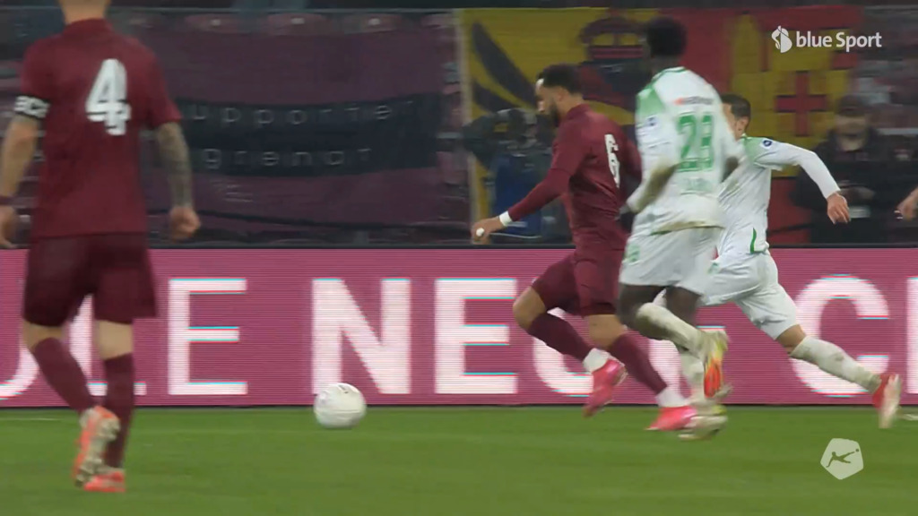 64. Minute: Baron mit dem Anschlusstreffer zum 2:3
