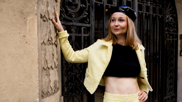 blue News in Paris: Vom Kostümchen zum Coolness-Faktor: So trägst du Tweed jetzt