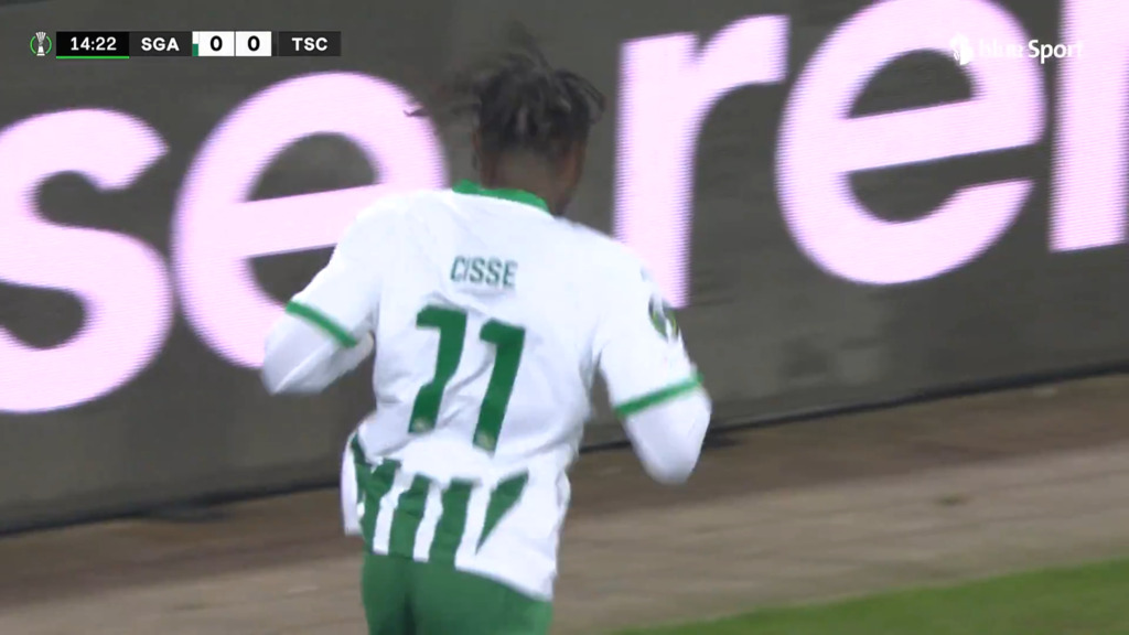 Cisse sfiora il vantaggio