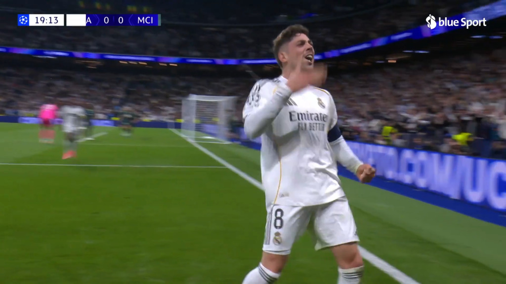 Valverde lässt Donnarumma stehen und schiesst Real in Führung