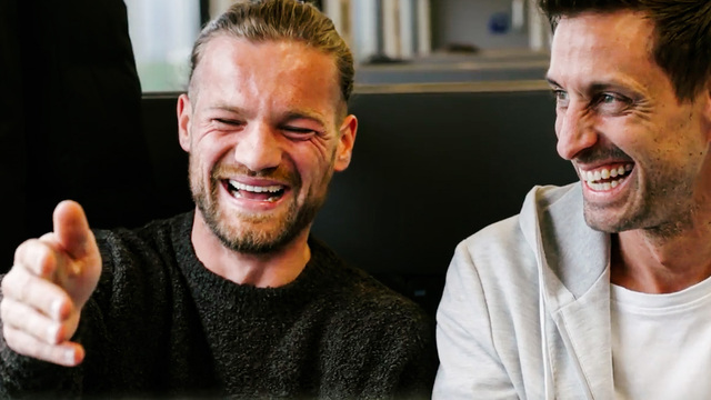 Im Zug mit Liridon Berisha: Der Vaduz-Verteidiger nimmt einen langen Arbeitsweg in Kauf